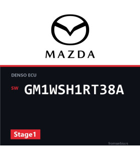 Mazda 6 2.2 GM1WSH1RT38A Stage1 tuning file