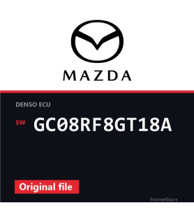 Mazda 626 GC08RF8GT18A original ECU file