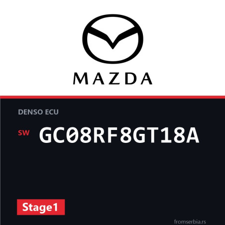 Mazda 626 GC08RF8GT18A Stage1 tuning file