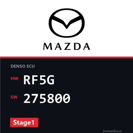 Mazda MPV RF5G 275800 Stage1 tuning file