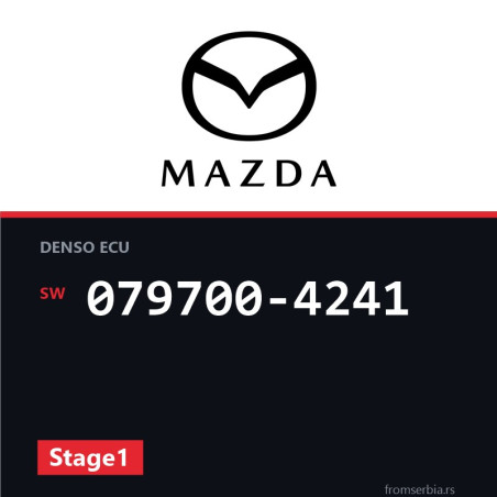 Mazda MX3 079700-4241 Stage1 tuning file