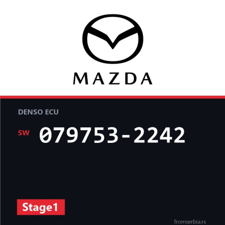 Mazda MX3 079753-2242 Stage1 tuning file