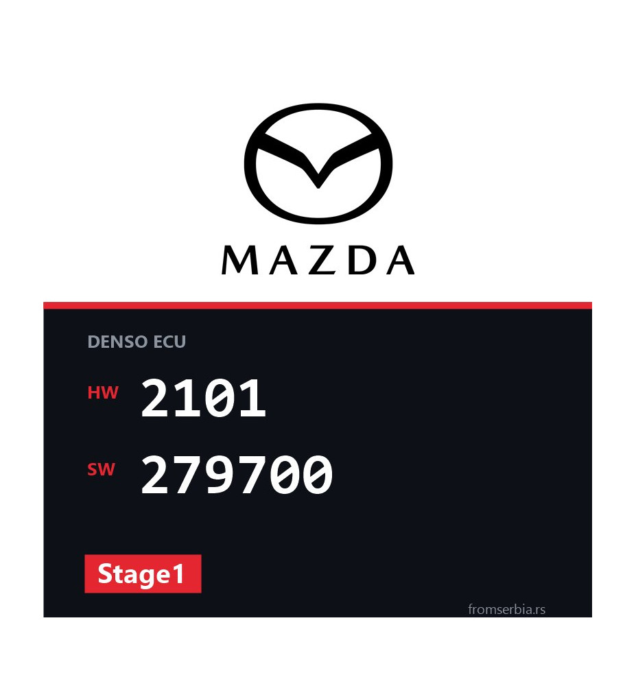 Mazda MX5 2101 279700 Stage1 tuning file