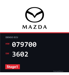 Mazda MX5 079700 3602 Stage1 tuning file