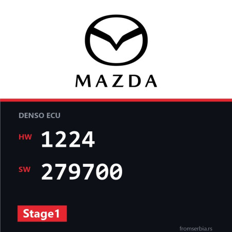 Mazda MX5 1224 279700 Stage1 tuning file