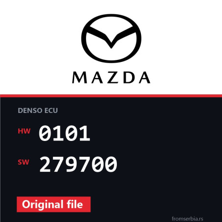 Mazda MX5 0101 279700 original ECU file