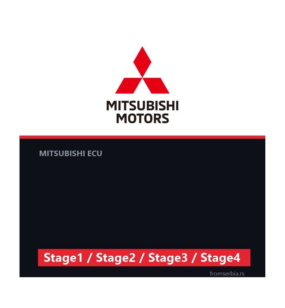 Mitsubishi Eclipse Stage1 / Stage2 / Stage3 / Stage4 tuning file