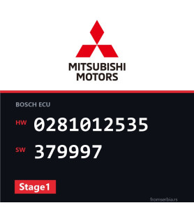 Mitsubishi Grandis 0281012535 379997 Stage1 tuning file