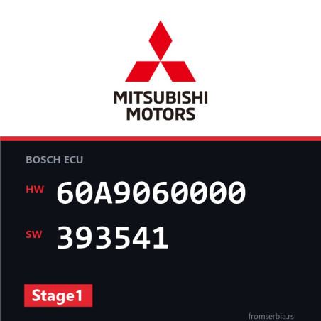 Mitsubishi Outlander 60A9060000 393541 Stage1 tuning file
