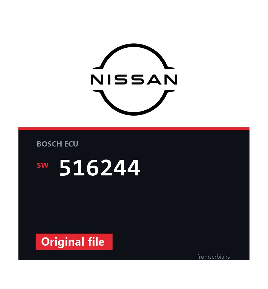 Nissan Navara 516244 original ECU file