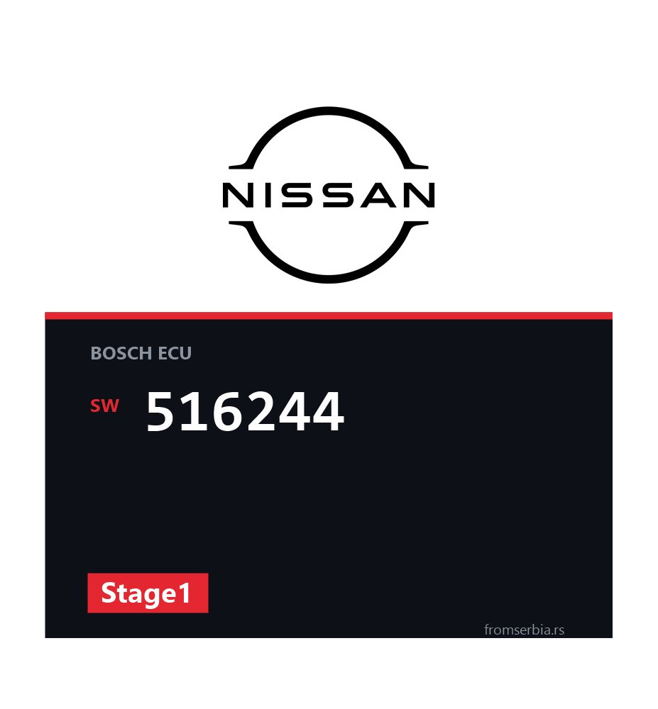Nissan Navara 516244 Stage1 tuning file