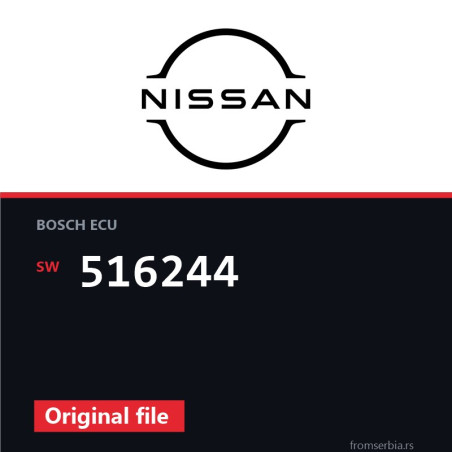 Nissan Navara 516244 original ECU file
