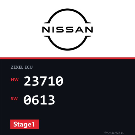 Nissan Patrol 23710 0613 Stage1 tuning file