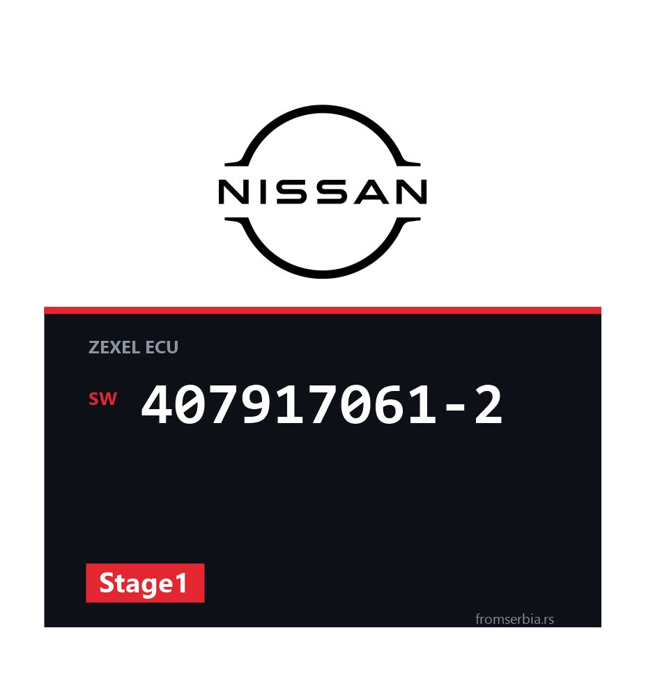 Nissan Patrol 407917061-2 Stage1 tuning file