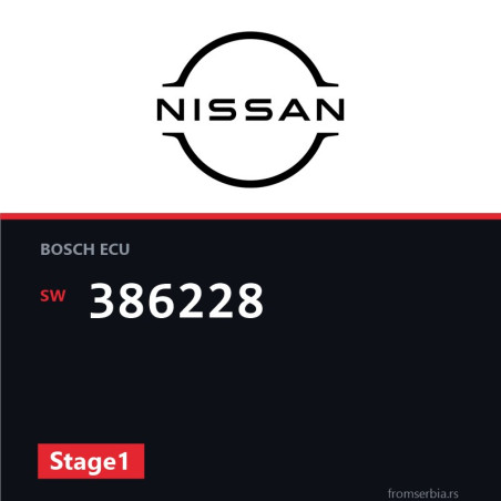Nissan Primaster 386228 Stage1 tuning file