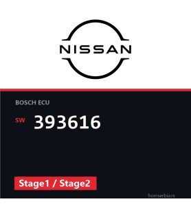 Nissan Qashqai 393616 Stage1 / Stage2 tuning file