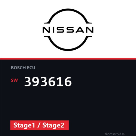 Nissan Qashqai 393616 Stage1 / Stage2 tuning file