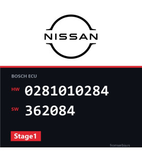 Nissan Terrano 0281010284 362084 Stage1 tuning file