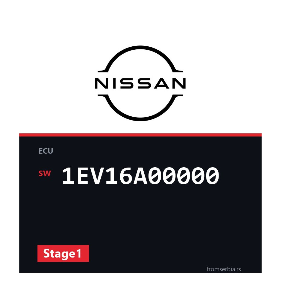 Nissan Z350 1EV16A00000 Stage1 tuning file