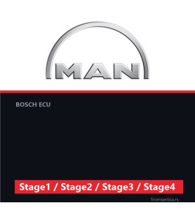 MAN Truck Stage1 / Stage2 / Stage3 / Stage4 tuning file