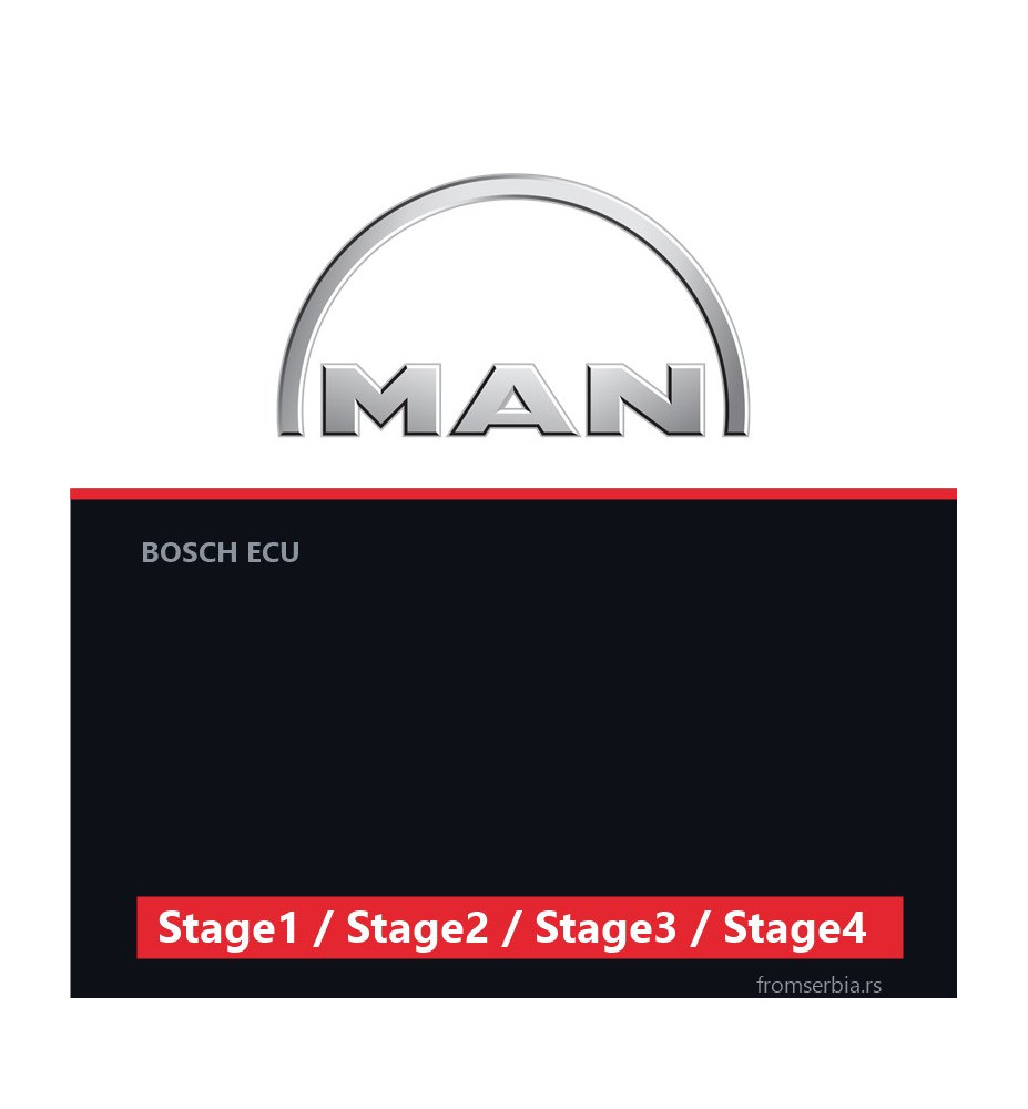MAN Truck Stage1 / Stage2 / Stage3 / Stage4 tuning file