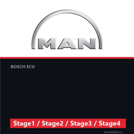 MAN Truck Stage1 / Stage2 / Stage3 / Stage4 tuning file