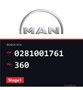 MAN TGA 0281001761 360 Stage1 tuning file