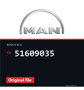 MAN Truck 51609035 original ECU file