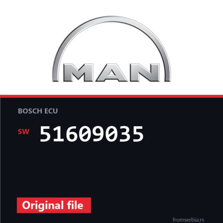MAN Truck 51609035 original ECU file