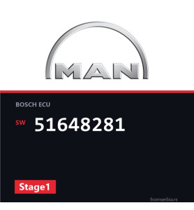 MAN Truck 51648281 Stage1 tuning file