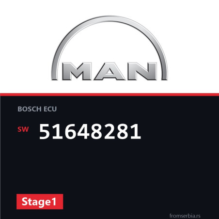 MAN Truck 51648281 Stage1 tuning file
