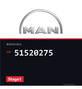 MAN Truck 51520275 Stage1 tuning file