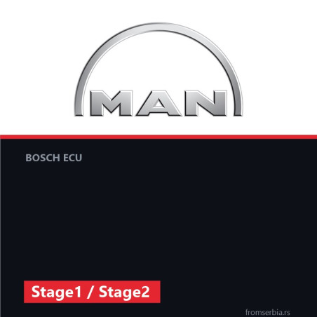 MAN TGA Stage1 / Stage2 tuning file