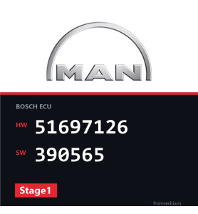 MAN TGA 51697126 390565 Stage1 tuning file