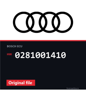 Audi A3 0281001410 original ECU file