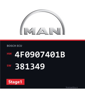 MAN LE220 4F0907401B 381349 Stage1 tuning file