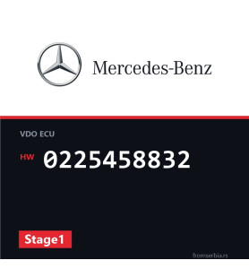 Mercedes-Benz C 200K 0225458832 Stage1 tuning file
