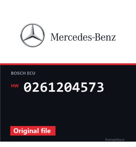 Mercedes-Benz SLK 0261204573 original ECU file