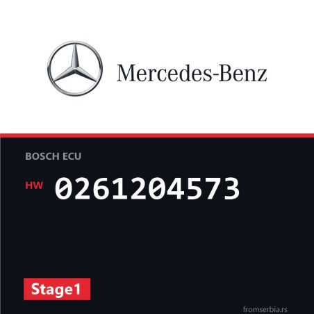 Mercedes-Benz SLK 0261204573 Stage1 tuning file