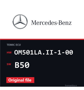 Mercedes-Benz Actros OM501LA.II-1-00 B50 original ECU file