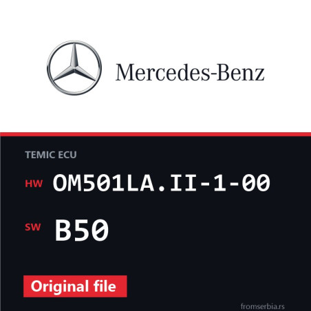 Mercedes-Benz Actros OM501LA.II-1-00 B50 original ECU file