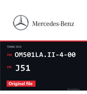 Mercedes-Benz Actros OM501LA.II-4-00 J51 original ECU file