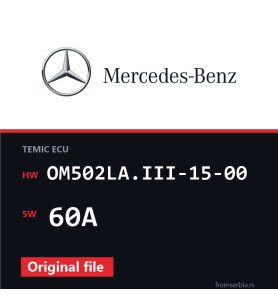 Mercedes-Benz Actros OM502LA.III-15-00 60A original ECU file