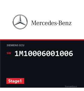 Mercedes-Benz SLK 1M10006001006 Stage1 tuning file