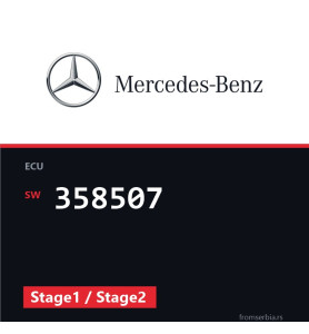 Mercedes-Benz Sprinter 358507 Stage1 / Stage2 tuning file