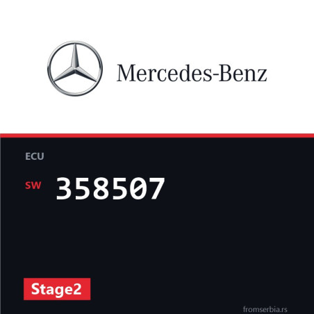 Mercedes-Benz Sprinter 358507 Stage2 tuning file