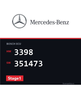 Mercedes-Benz Vito 3398 351473 Stage1 tuning file