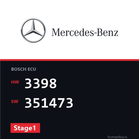 Mercedes-Benz Vito 3398 351473 Stage1 tuning file