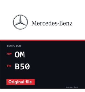 Mercedes-Benz Atego OM B50 original ECU file