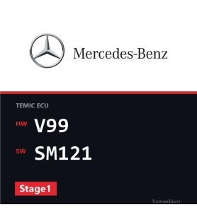 Mercedes-Benz G 400 V99 SM121 Stage1 tuning file